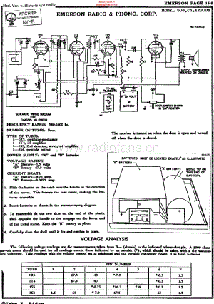 Emerson_508维修电路原理图.pdf