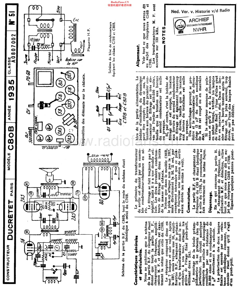 Ducretet_C80B维修电路原理图.pdf_第1页