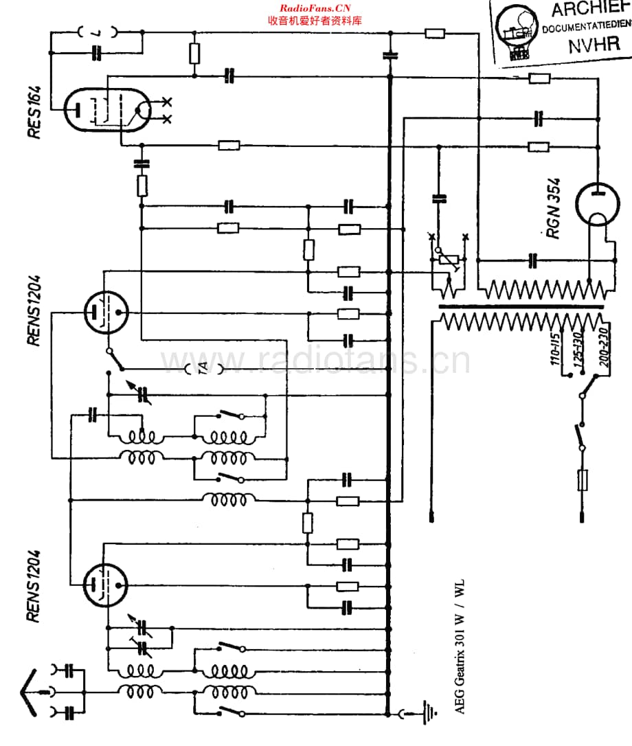 AEG_301W维修电路原理图.pdf_第1页