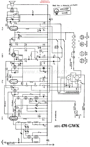 AEG_476GWK维修电路原理图.pdf