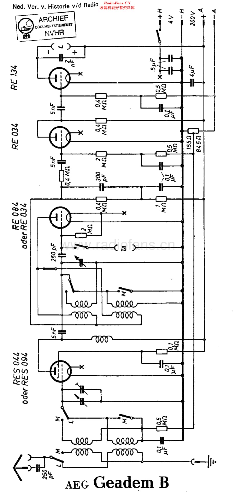 AEG_GeademB维修电路原理图.pdf_第1页