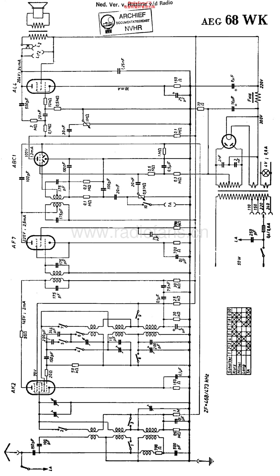 AEG_68WK维修电路原理图.pdf_第1页