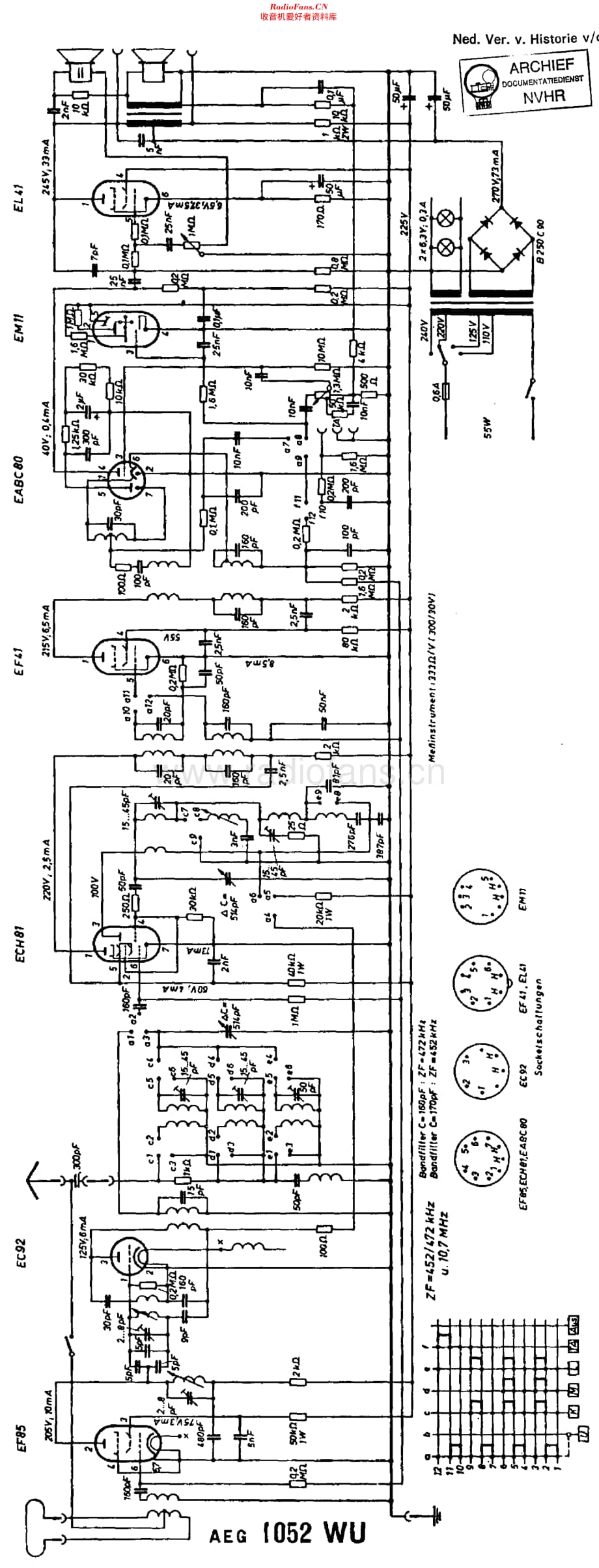 AEG_1052WU维修电路原理图.pdf_第1页