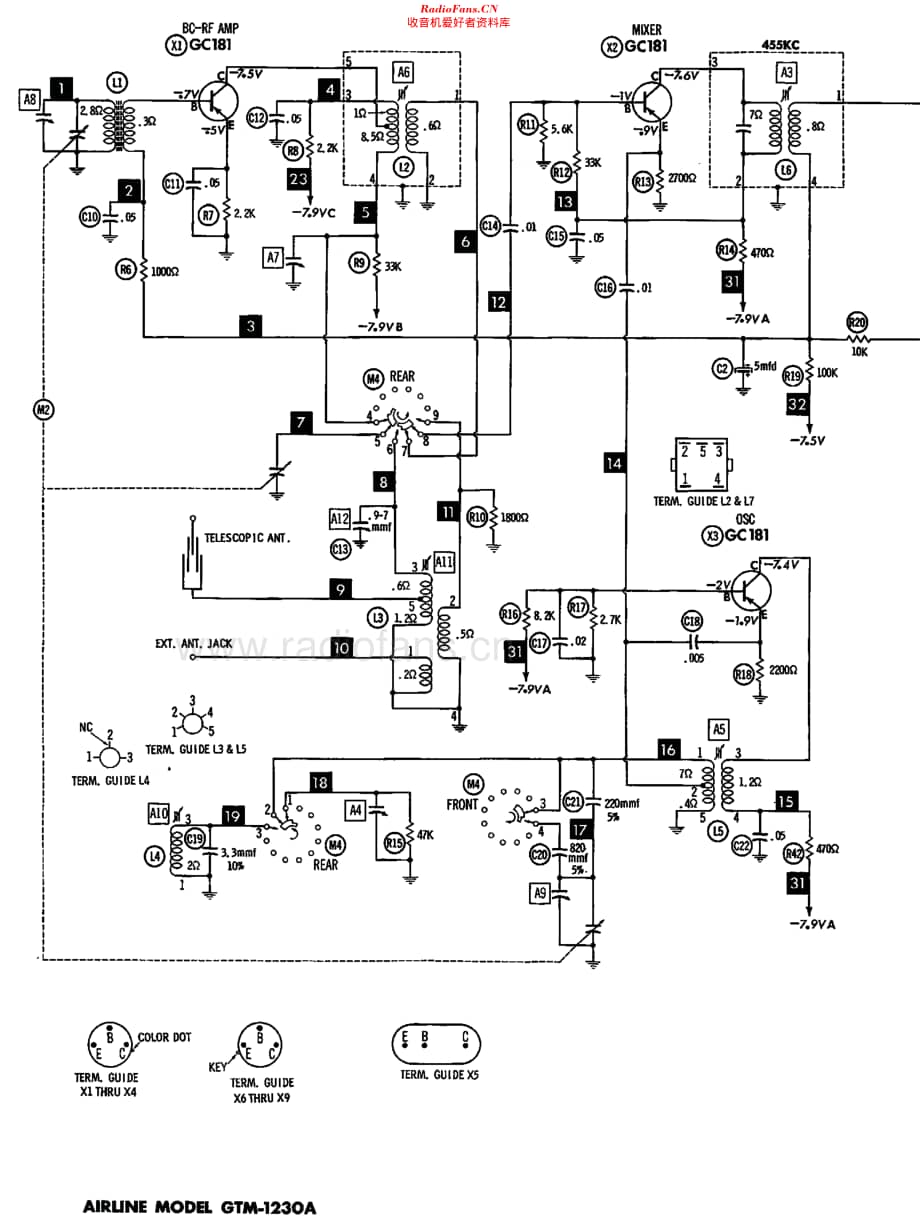 Airline_GTM1230维修电路原理图.pdf_第3页