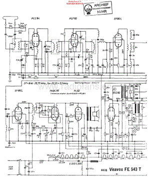 AEG_FE543T维修电路原理图.pdf