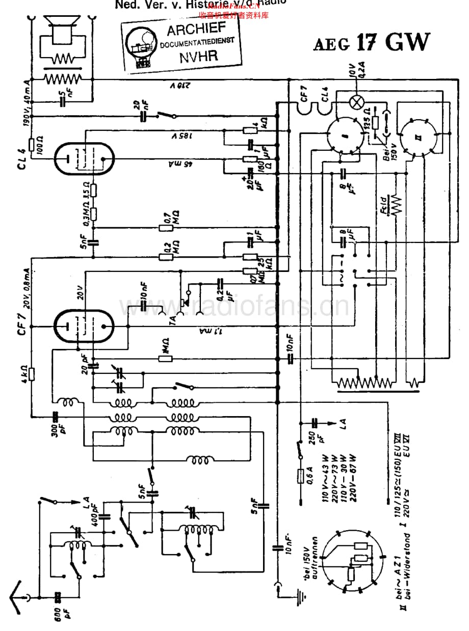 AEG_17GW维修电路原理图.pdf_第1页