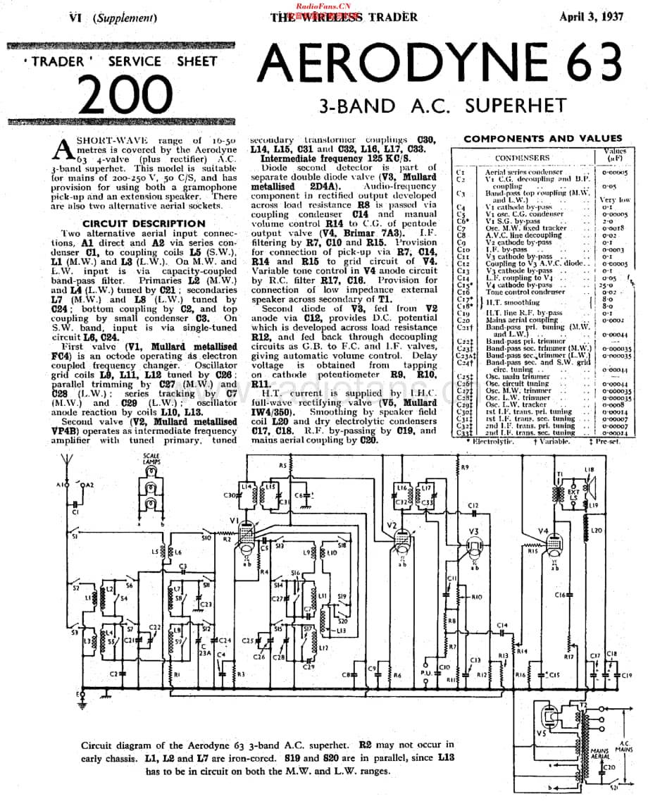 Aerodyne_63维修电路原理图.pdf_第1页