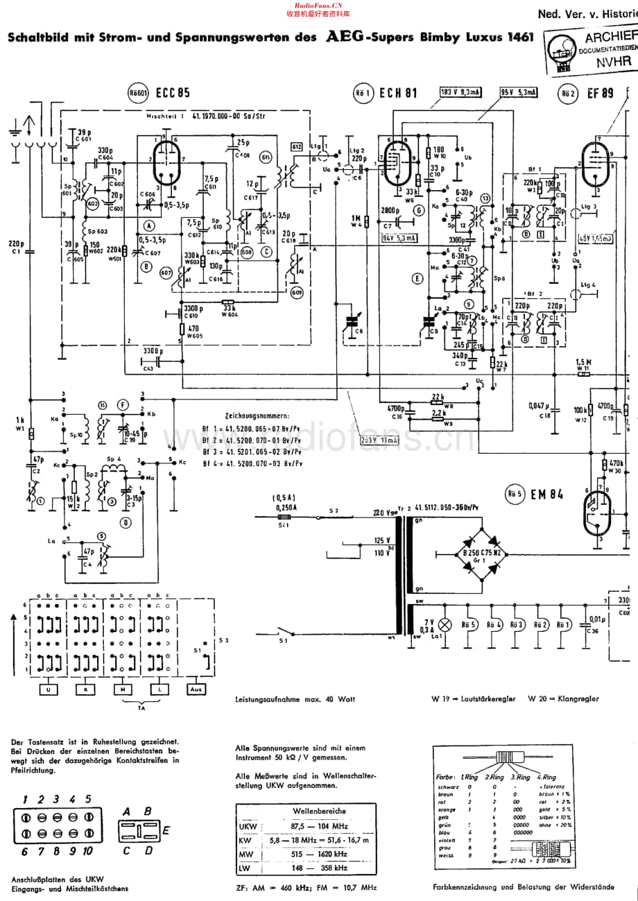 AEG_1461维修电路原理图.pdf_第1页