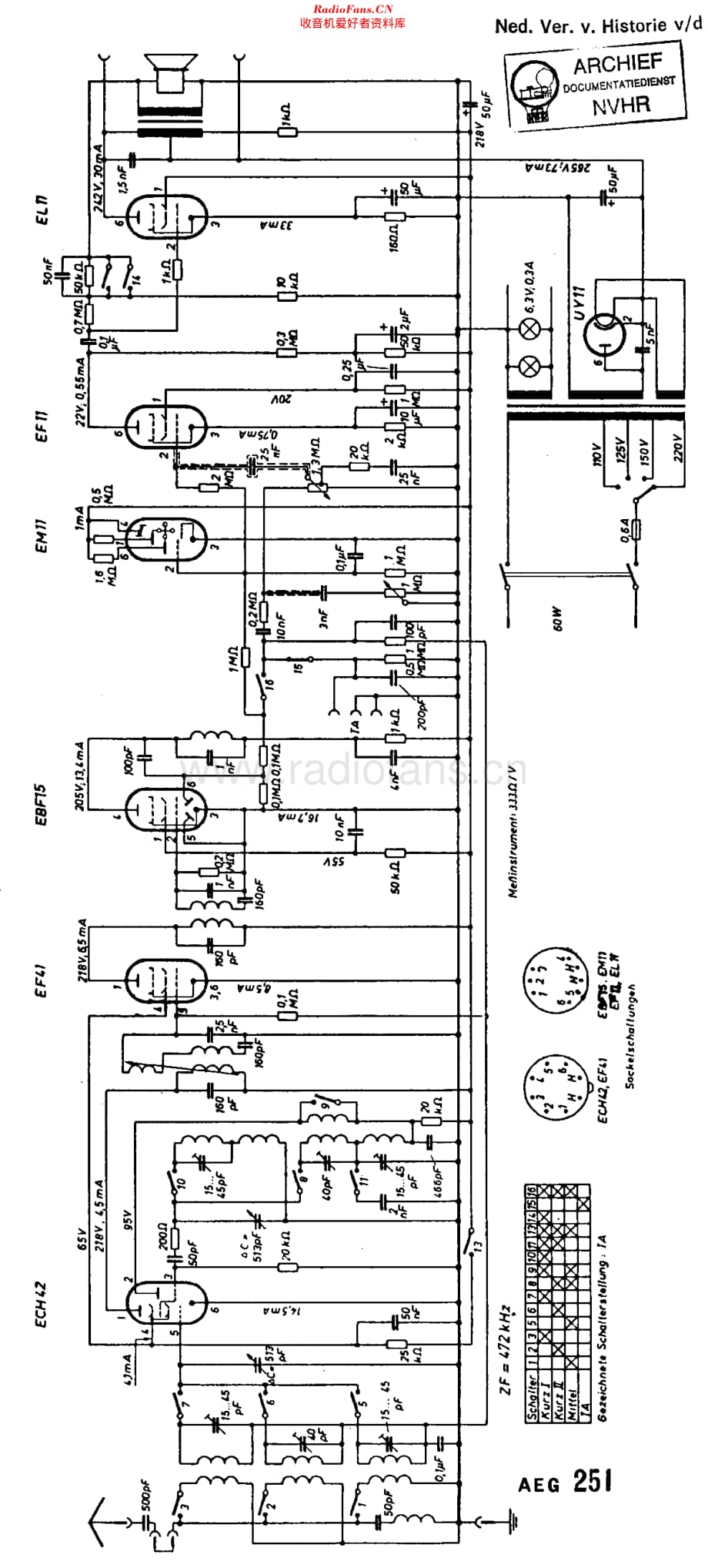 AEG_251维修电路原理图.pdf_第1页