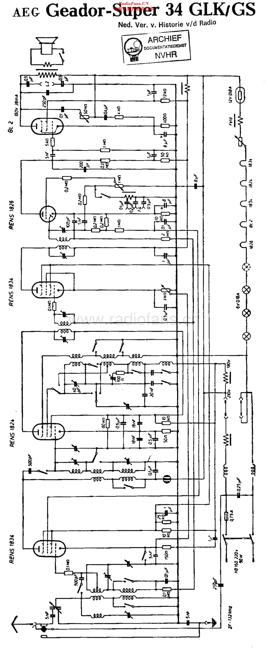 AEG_34GLKGeador维修电路原理图.pdf_第1页