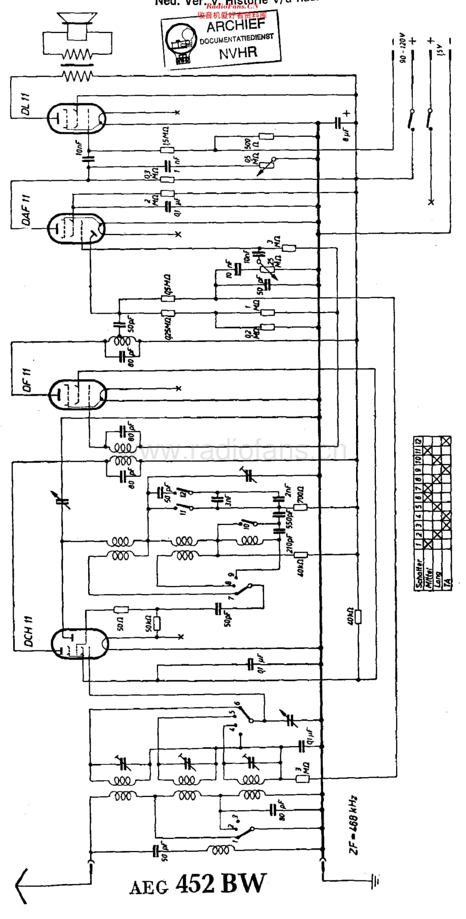 AEG_452Bw维修电路原理图.pdf_第1页