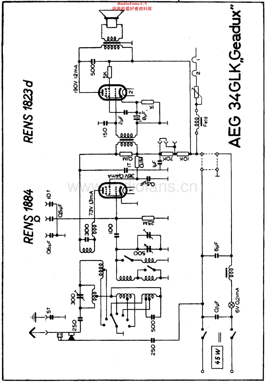 AEG_34GLKGeadux维修电路原理图.pdf_第1页