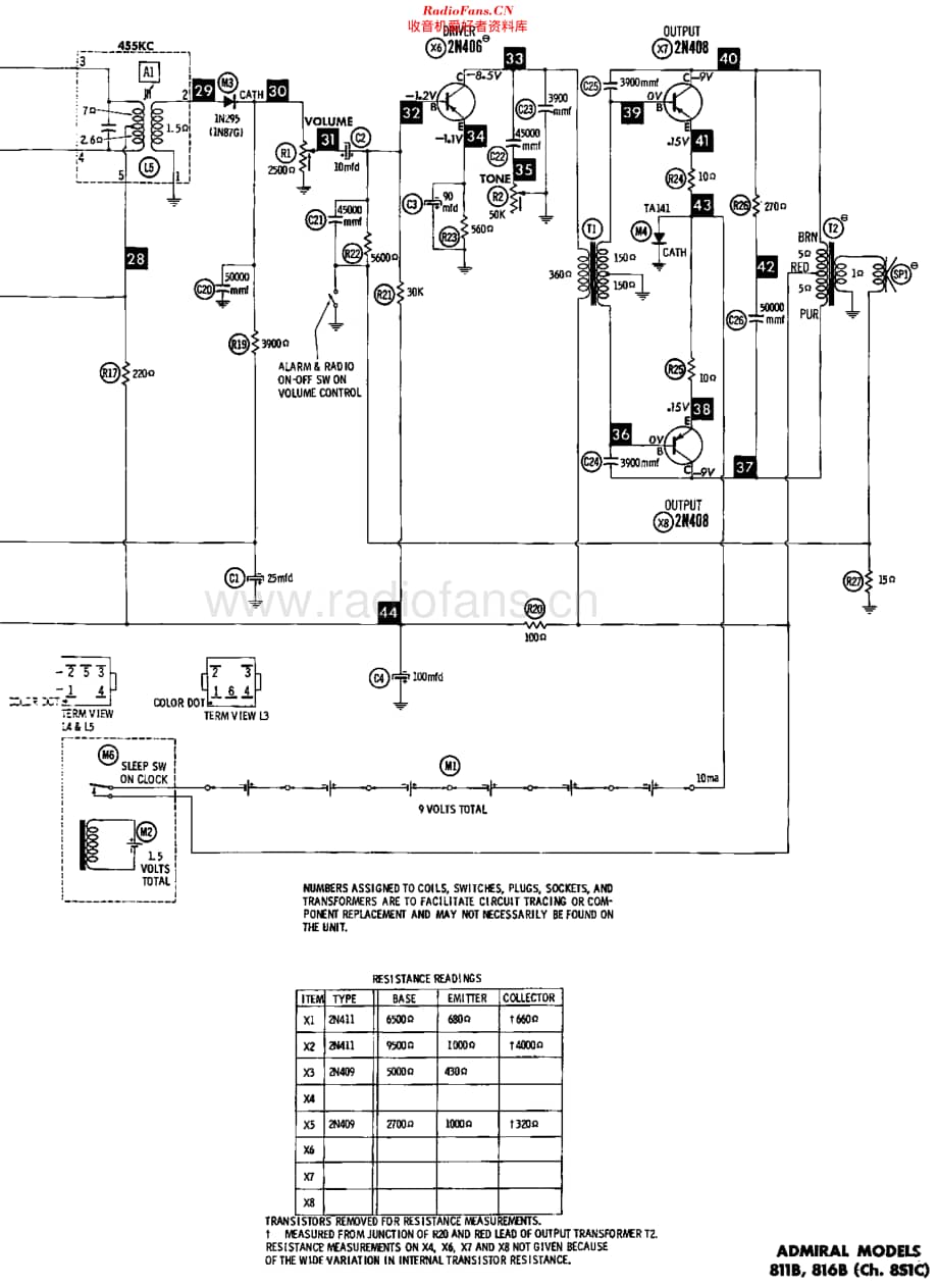 Admiral_811B维修电路原理图.pdf_第3页