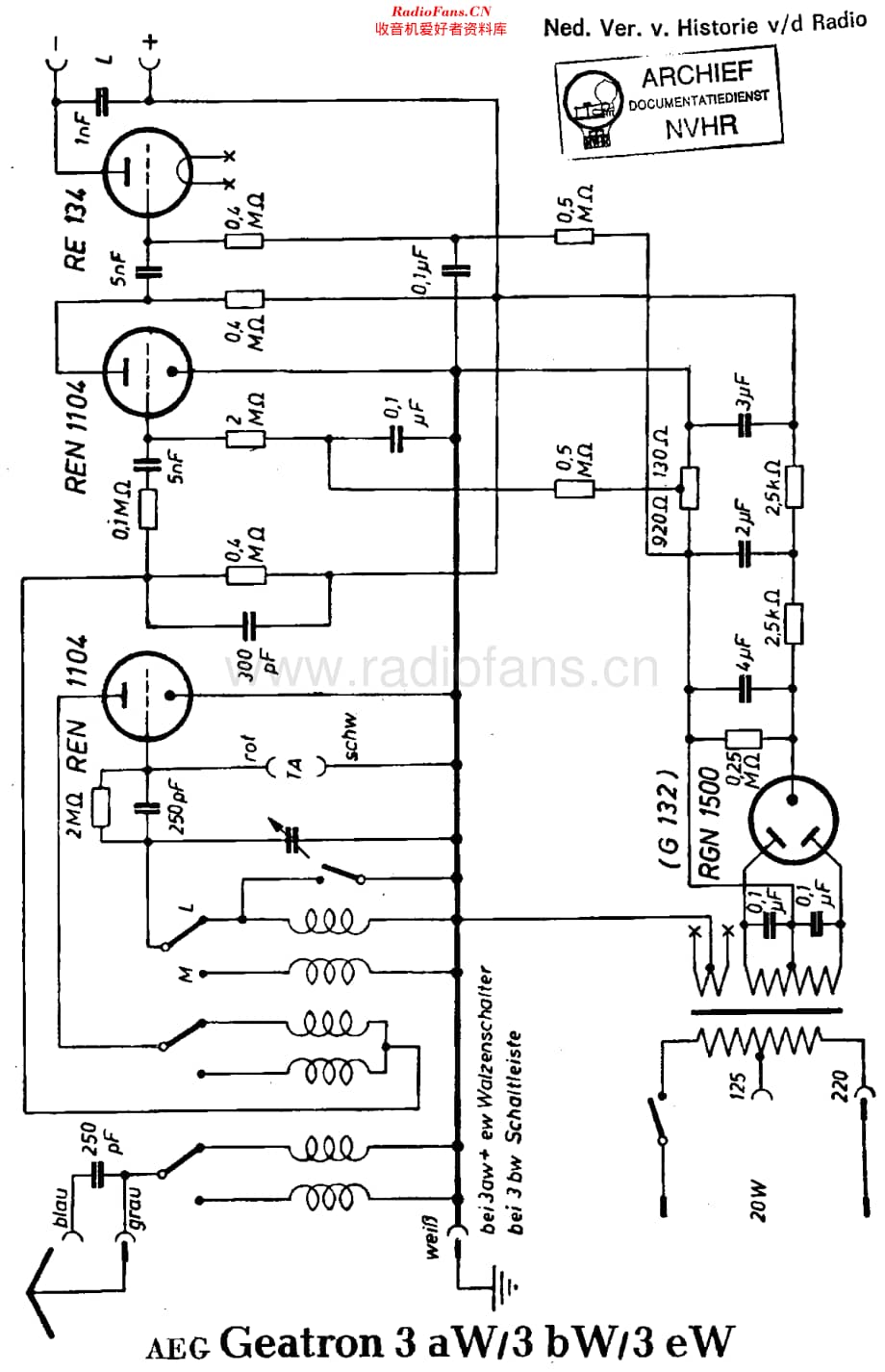 AEG_3W维修电路原理图.pdf_第1页