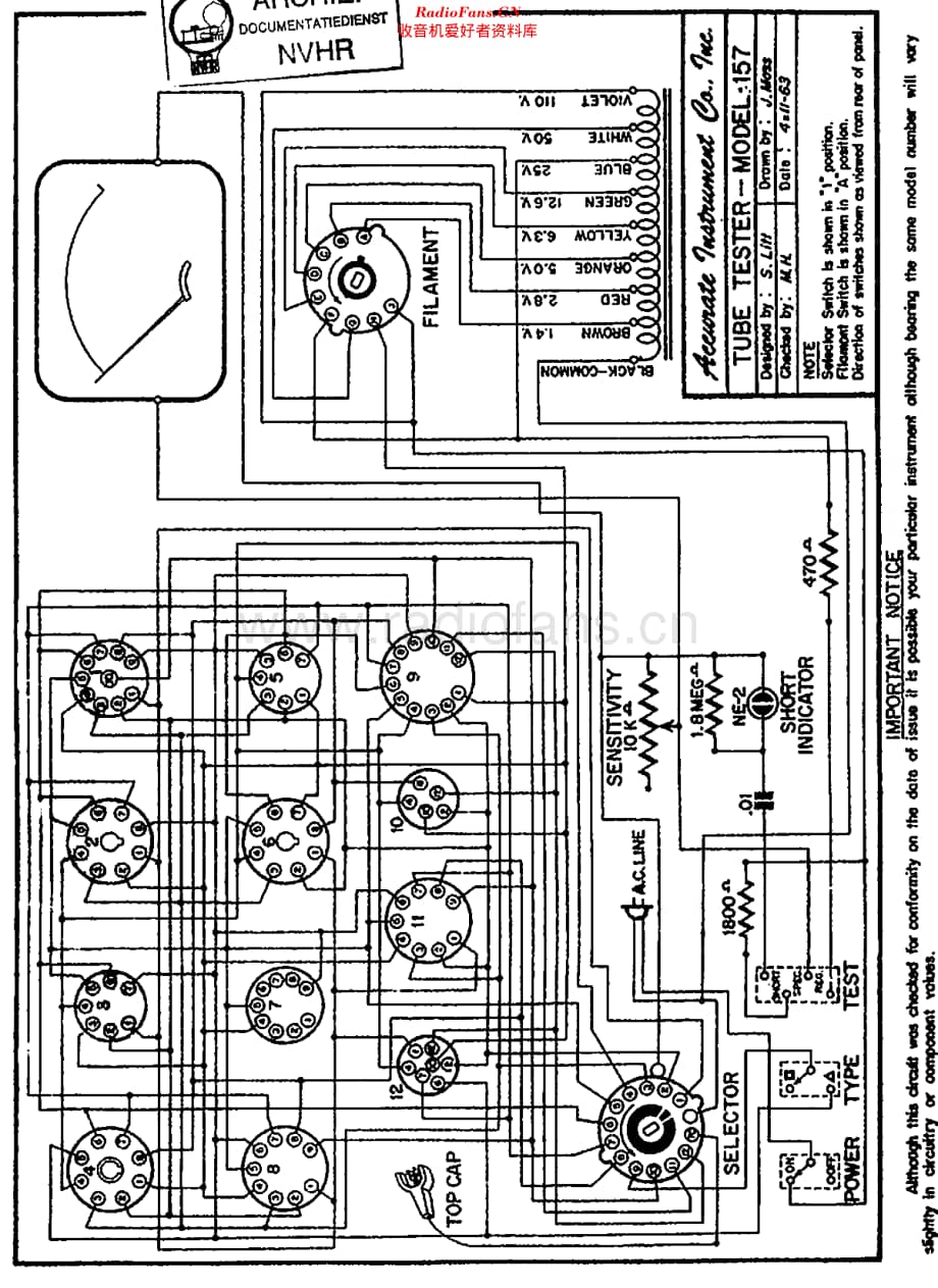 AccurateInstrument_157维修电路原理图.pdf_第1页