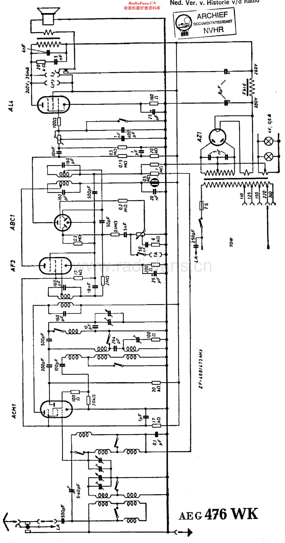 AEG_476WK维修电路原理图.pdf_第1页