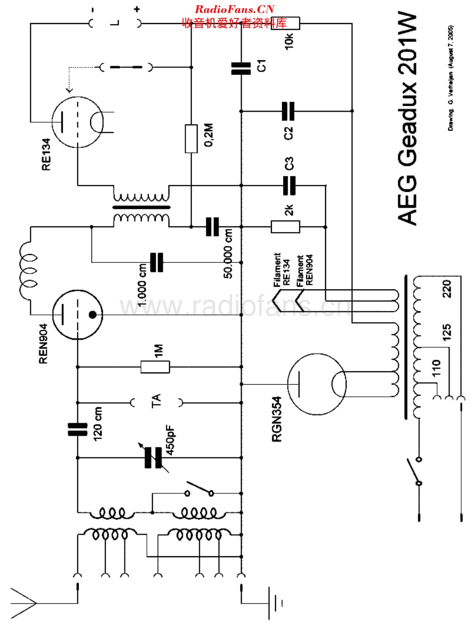 AEG_201W维修电路原理图.pdf_第1页
