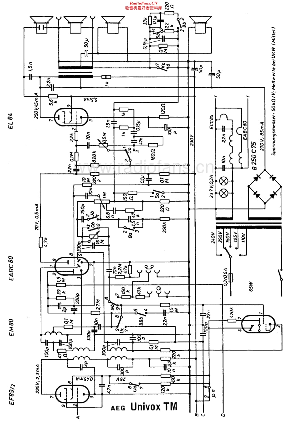 AEG_UnivoxTM维修电路原理图.pdf_第2页