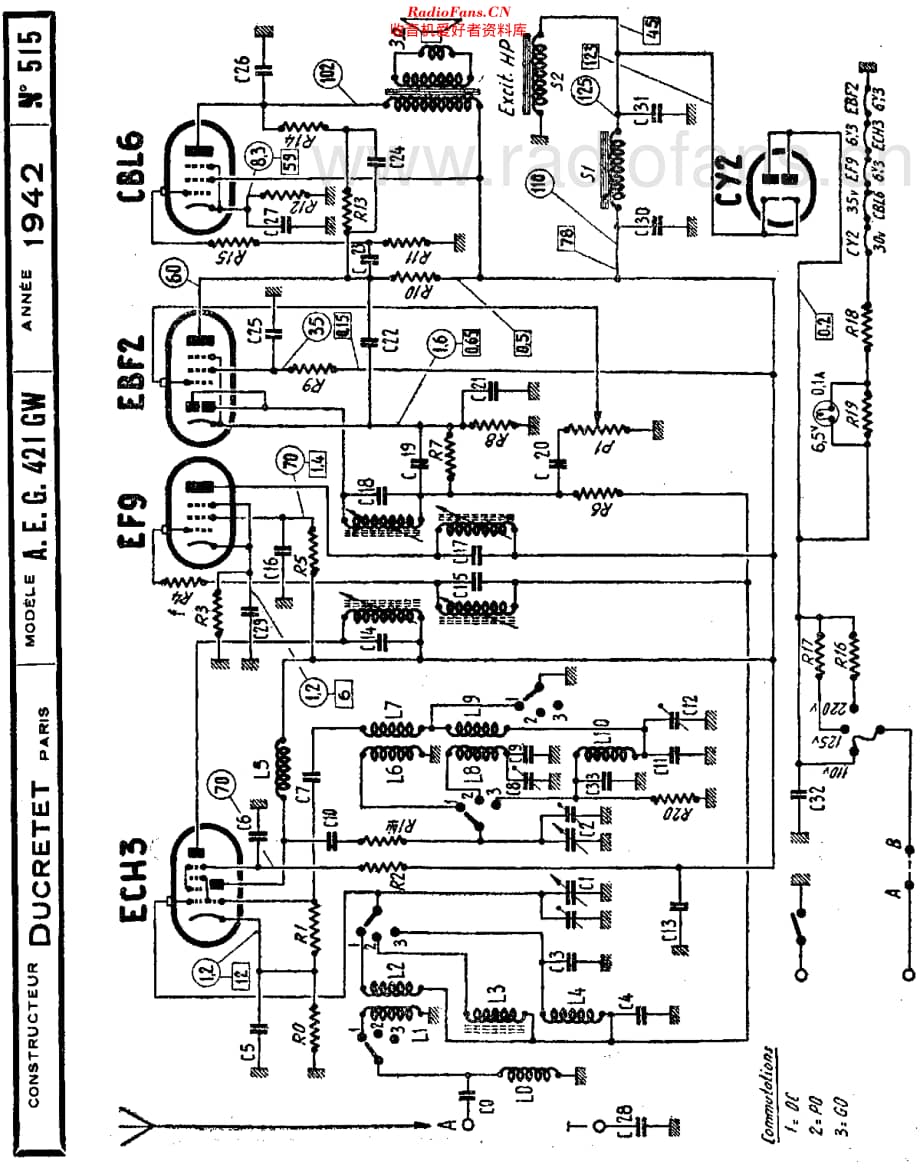 AEG_421GW维修电路原理图.pdf_第3页