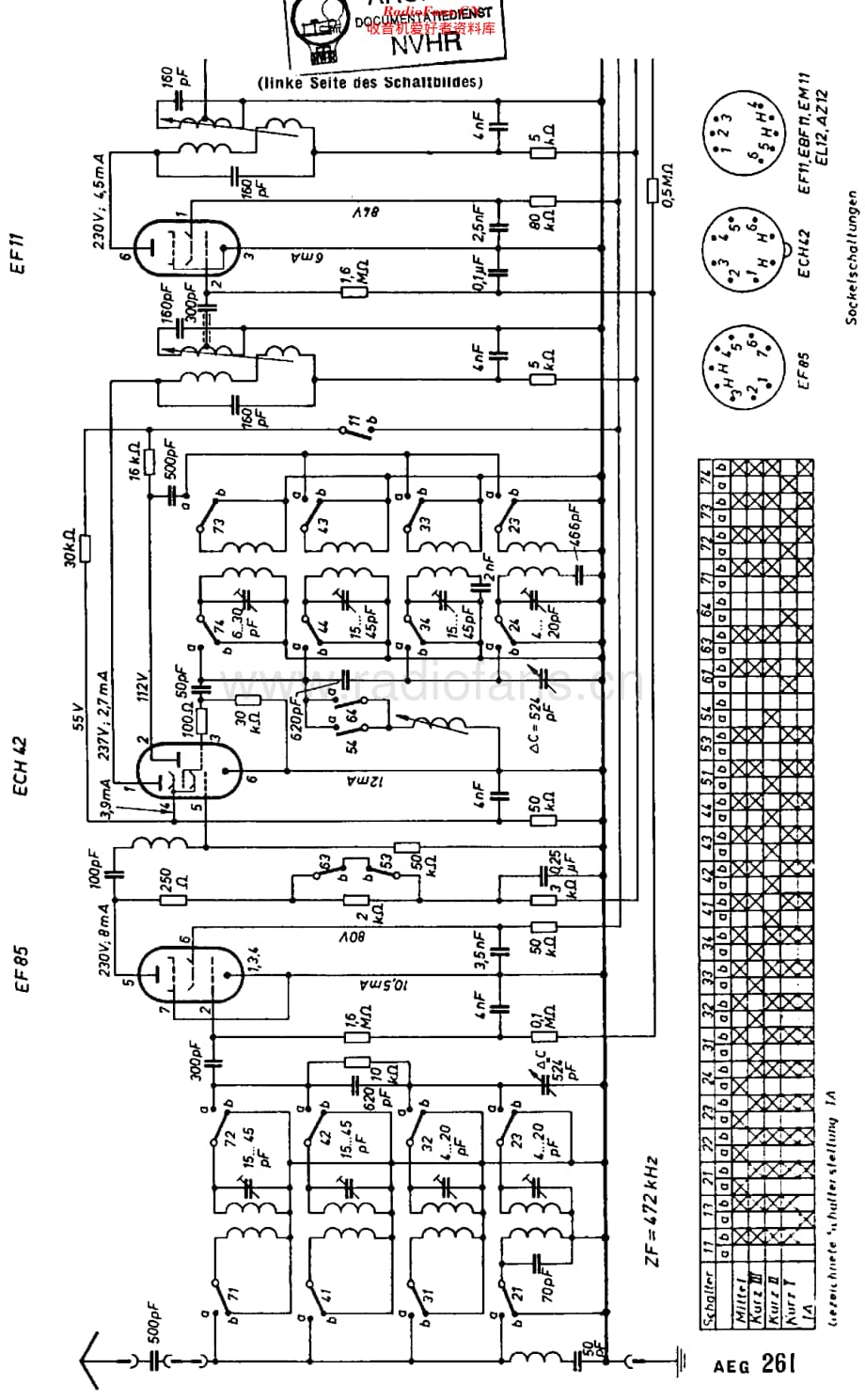 AEG_261维修电路原理图.pdf_第1页