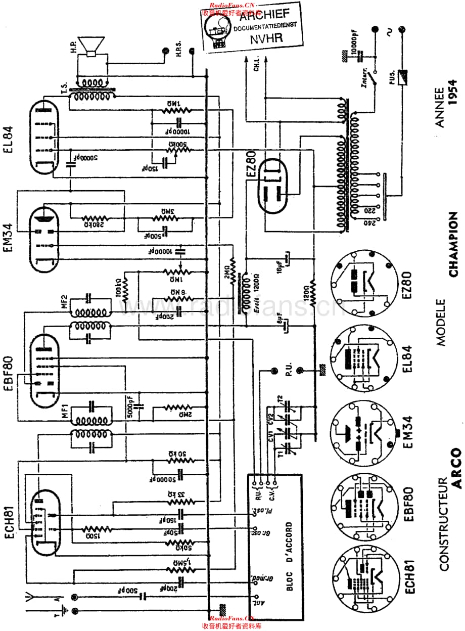 Arco_Champion维修电路原理图.pdf_第1页