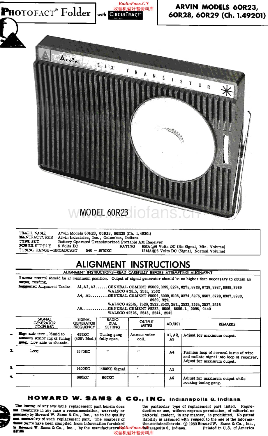 Arvin_60R23维修电路原理图.pdf_第1页