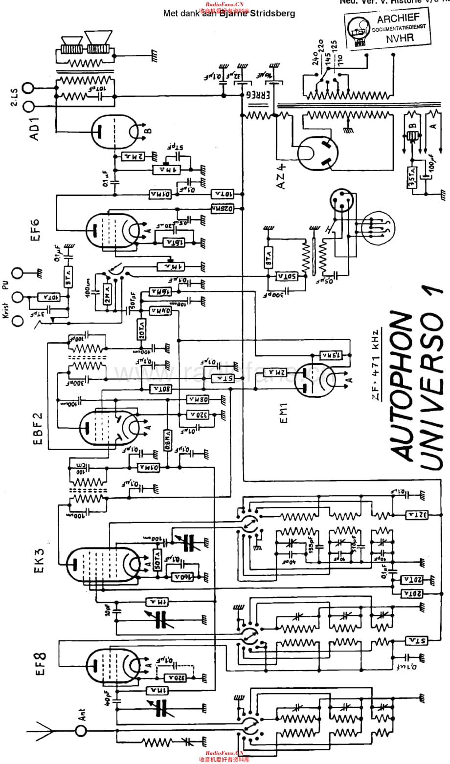 Autophon_Universo1维修电路原理图.pdf_第1页