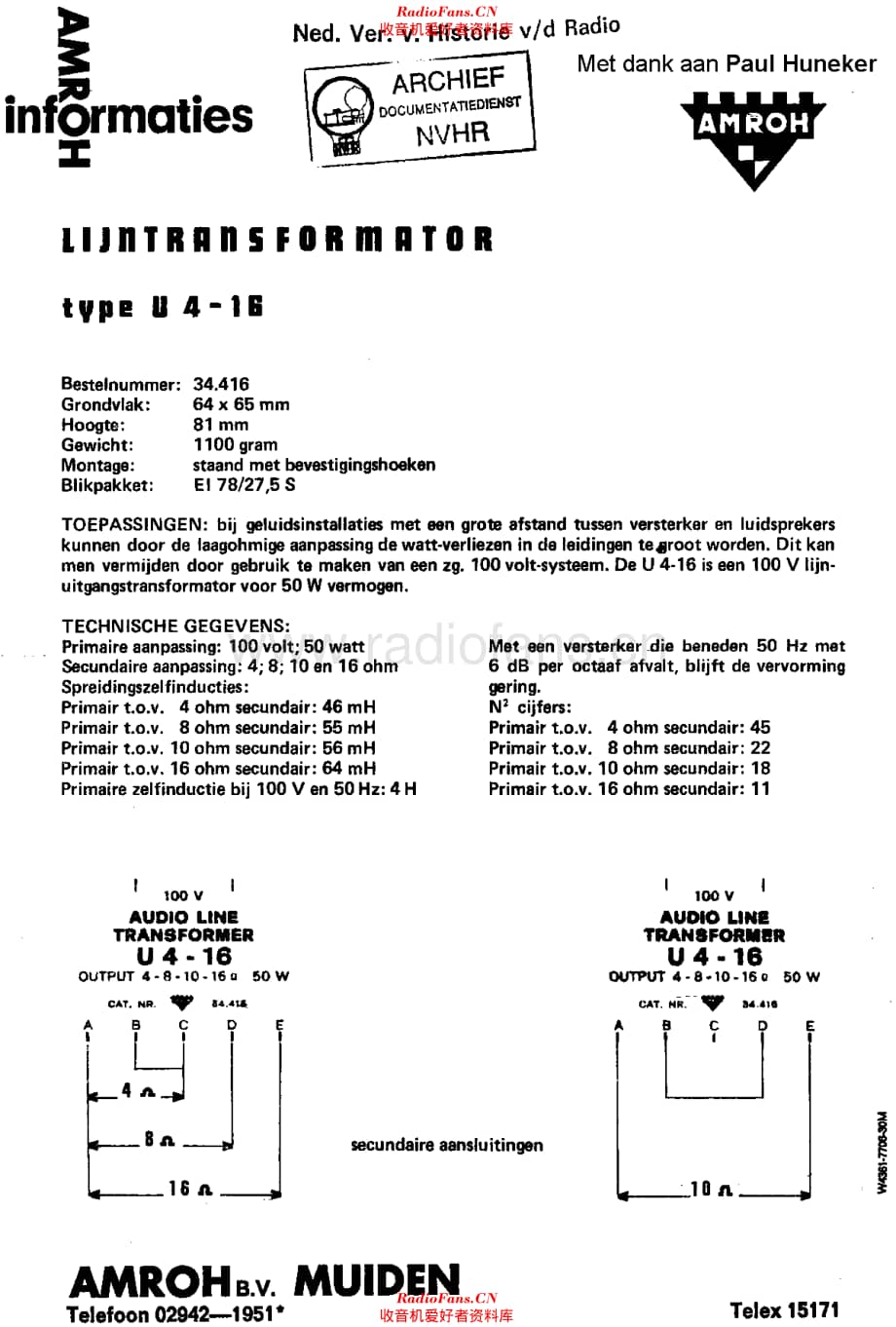 Amroh_U4-16维修电路原理图.pdf_第1页