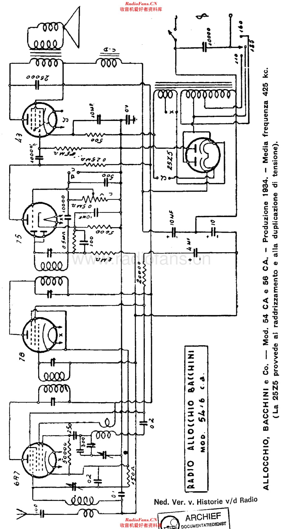 AllocchioBacchini_54CA维修电路原理图.pdf_第1页