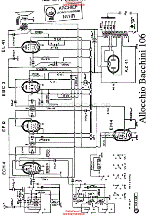 AllocchioBacchini_106维修电路原理图.pdf