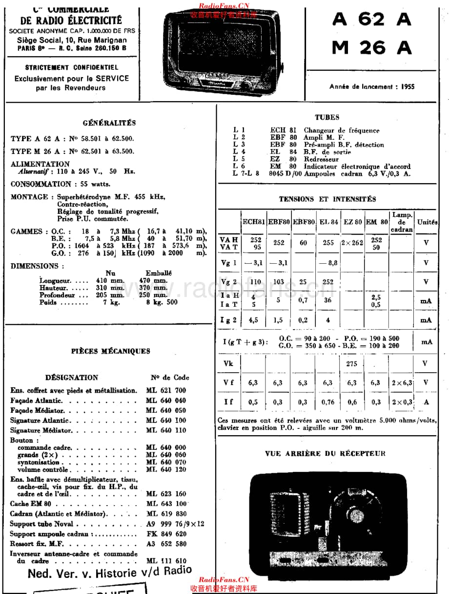 Atlantic_A62A维修电路原理图.pdf_第1页