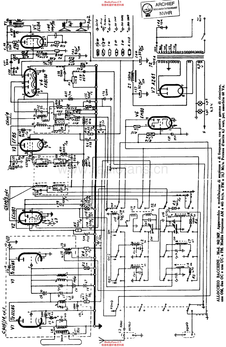 AllocchioBacchini_962MF维修电路原理图.pdf_第1页