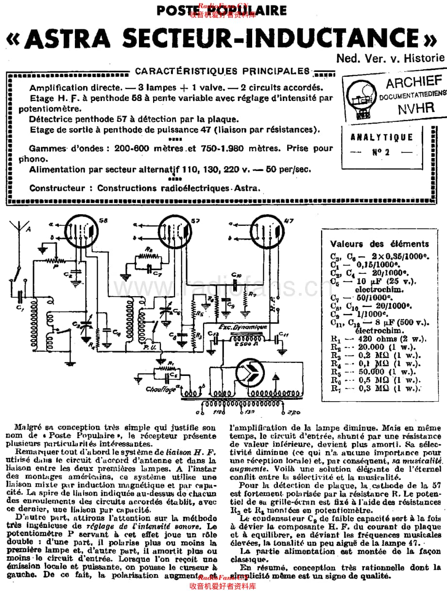 AstraF_SecteurInductance维修电路原理图.pdf_第1页