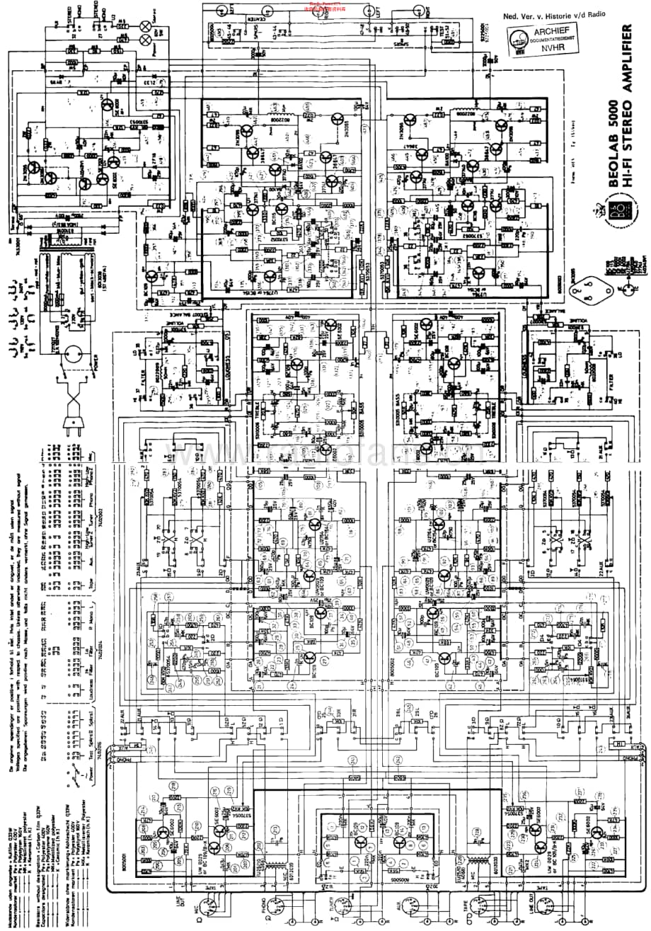 B&O_Beolab5000维修电路原理图.pdf_第1页