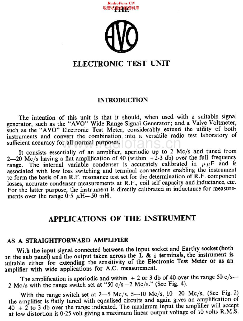 AVO_ElectronicTestUnit维修电路原理图.pdf_第2页