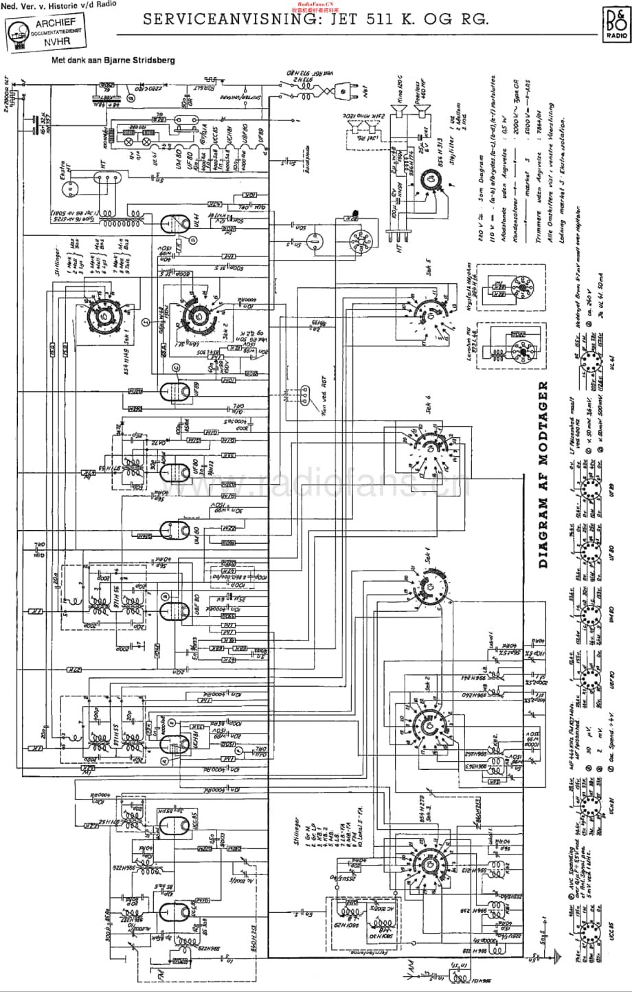 B&O_Jet511K维修电路原理图.pdf_第1页