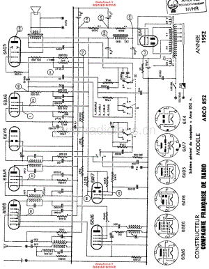 Arco_852维修电路原理图.pdf