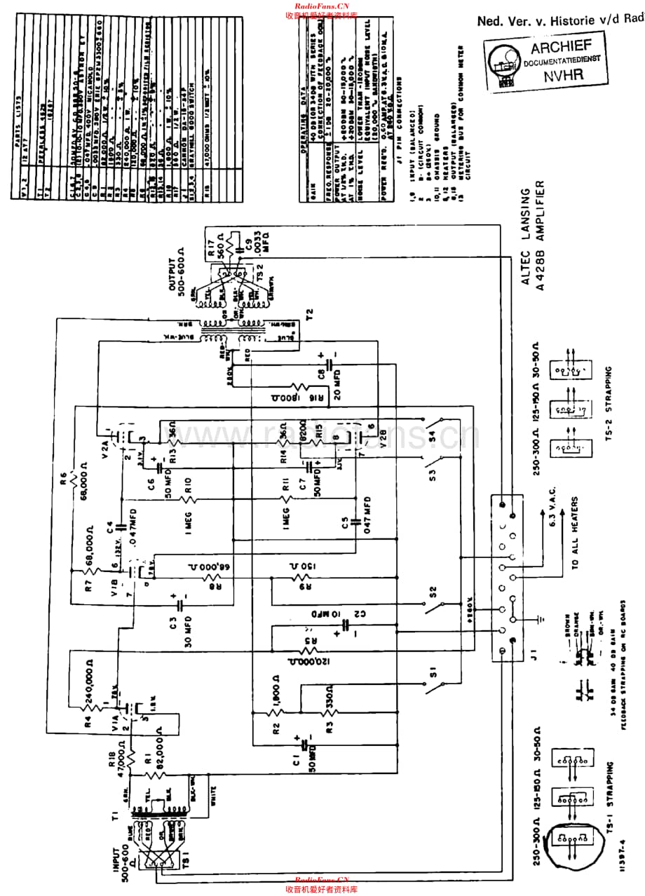 Altec_A428B维修电路原理图.pdf_第1页