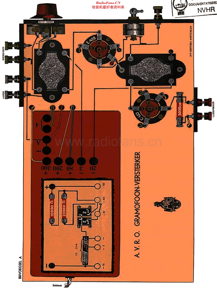 AVRO_GramofoonVersterker维修电路原理图.pdf_第1页