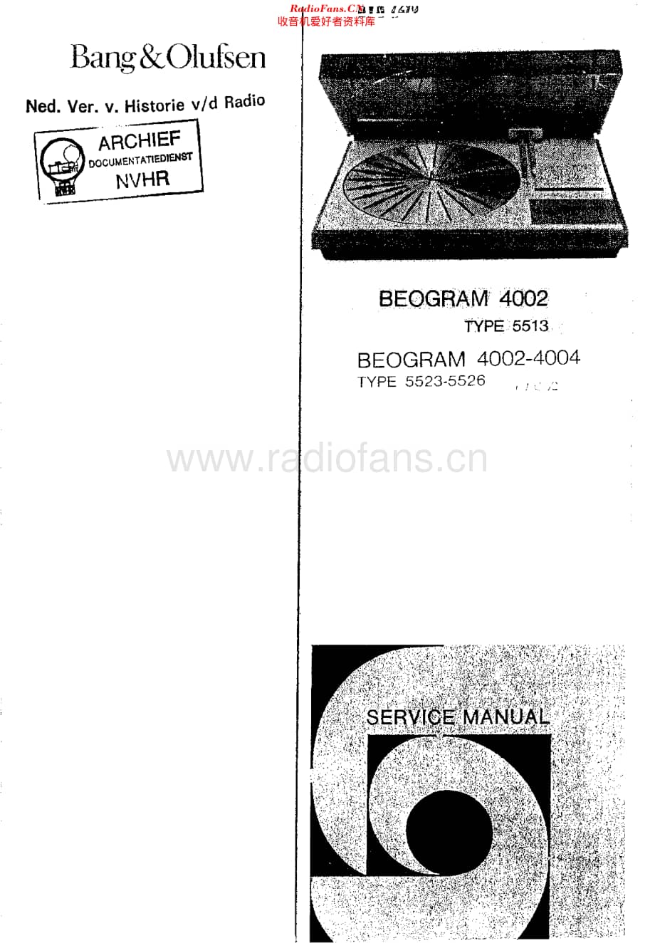 B&O_Beogram4002维修电路原理图.pdf_第1页