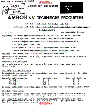 Amroh_P280维修电路原理图.pdf