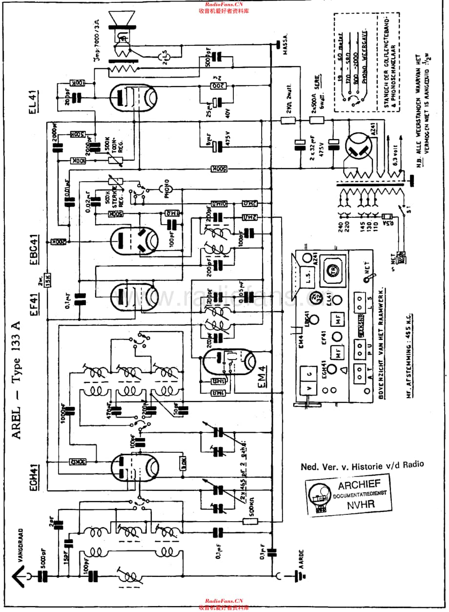 Arel_133A维修电路原理图.pdf_第1页