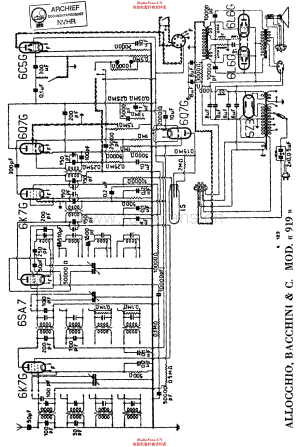 AllocchioBacchini_919G维修电路原理图.pdf