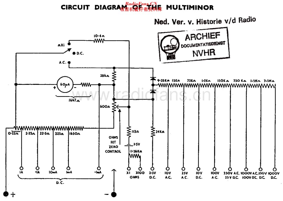 AVO_Multiminor维修电路原理图.pdf_第1页