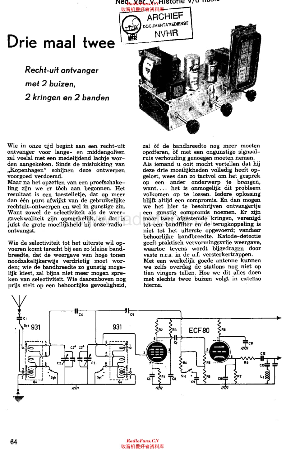 Amroh_DrieMaalTwee维修电路原理图.pdf_第1页