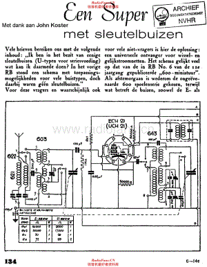Amroh_600SuperSleutelbuizen维修电路原理图.pdf