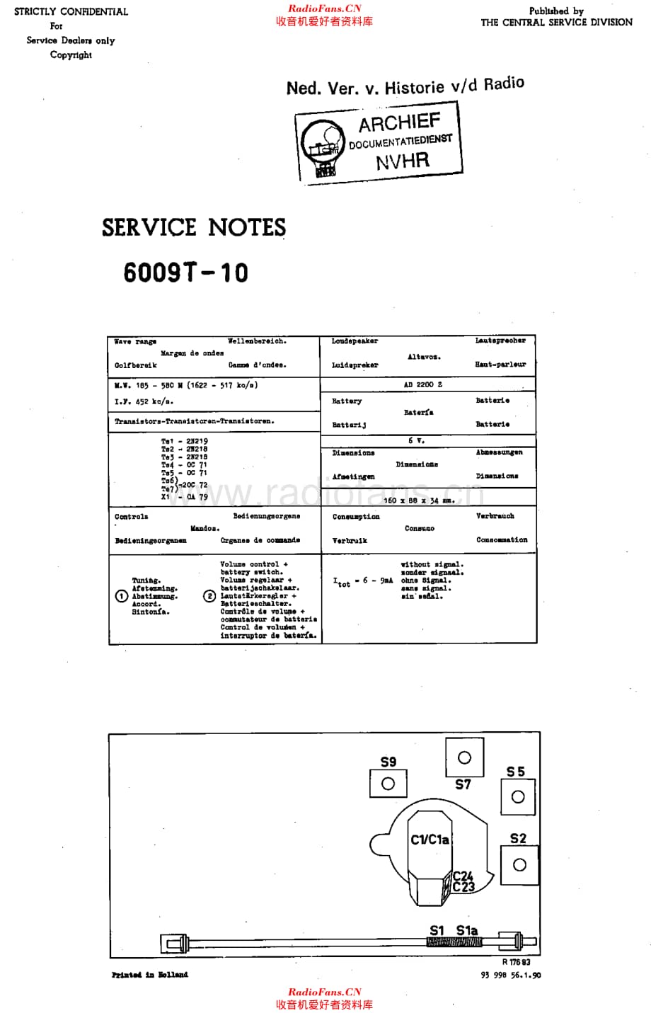 Aristona_SA6009T维修电路原理图.pdf_第1页