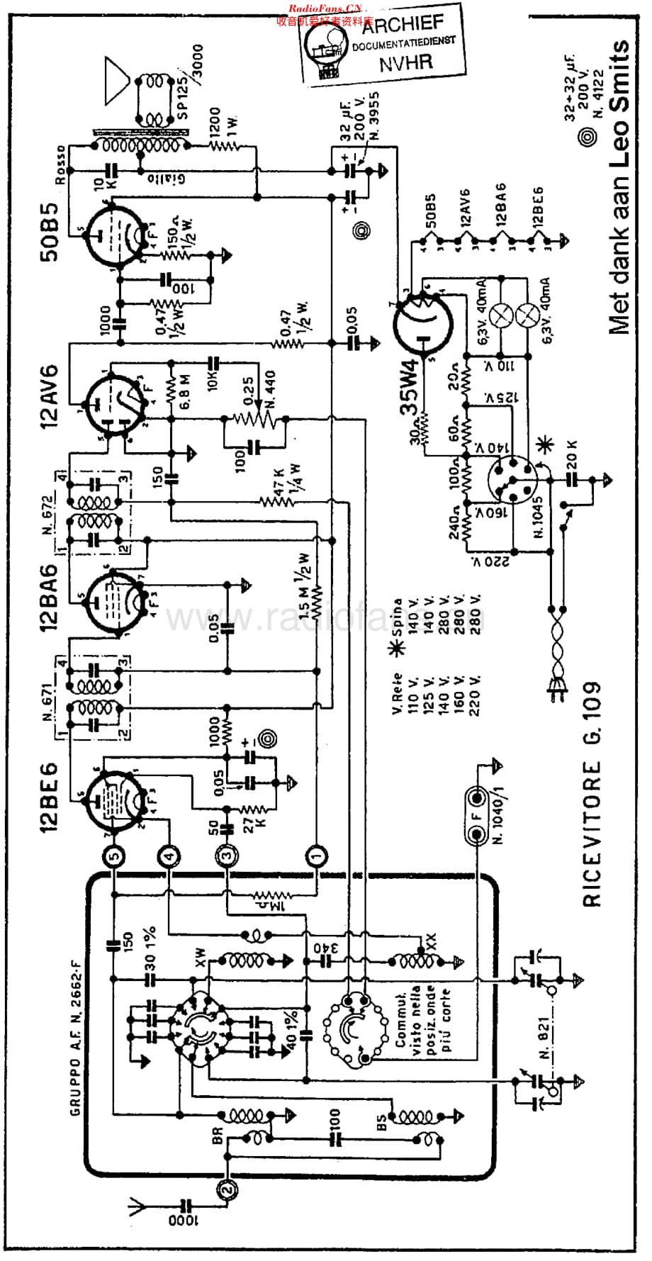 Geloso_G109维修电路原理图.pdf_第1页