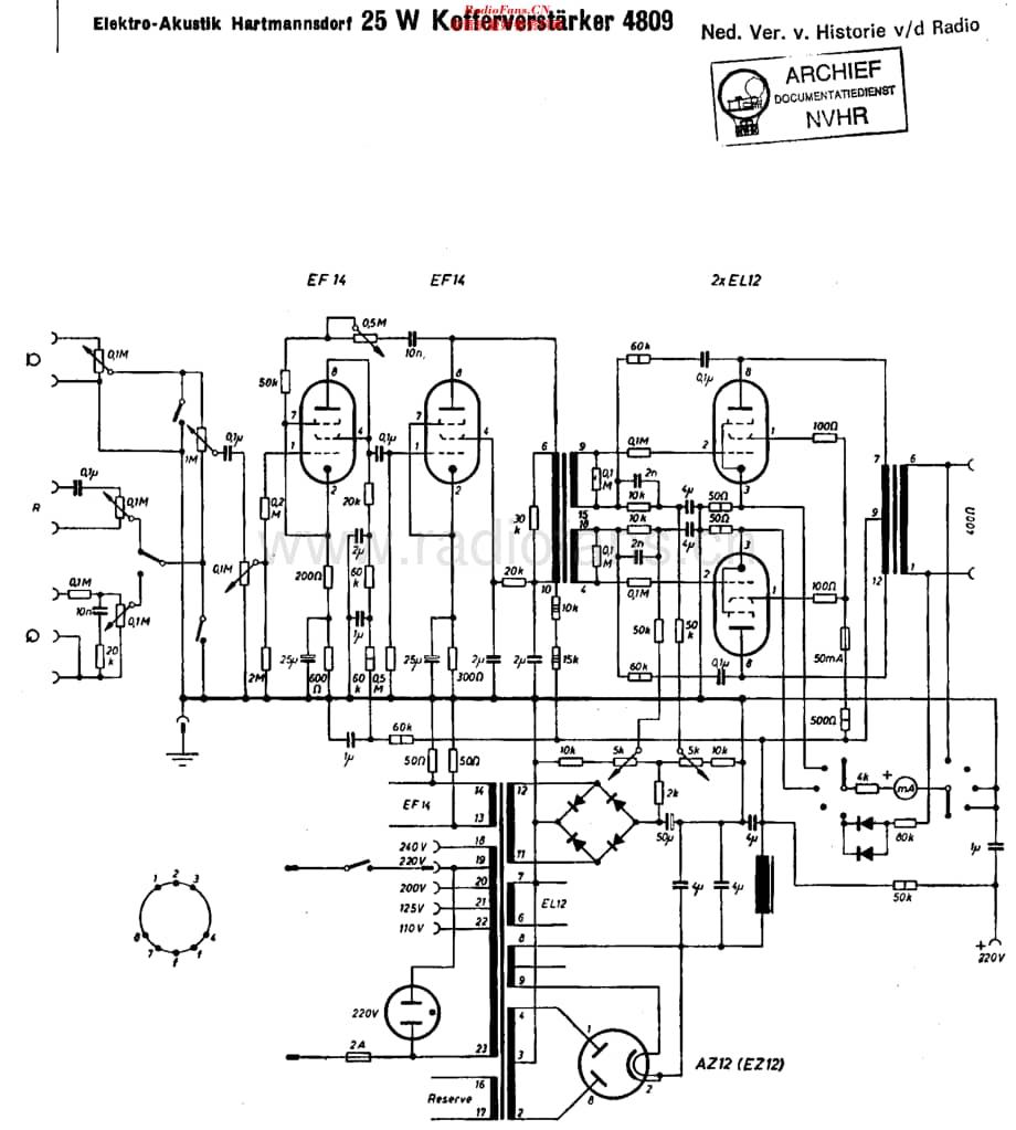 Goldpfeil_R4809维修电路原理图.pdf_第1页