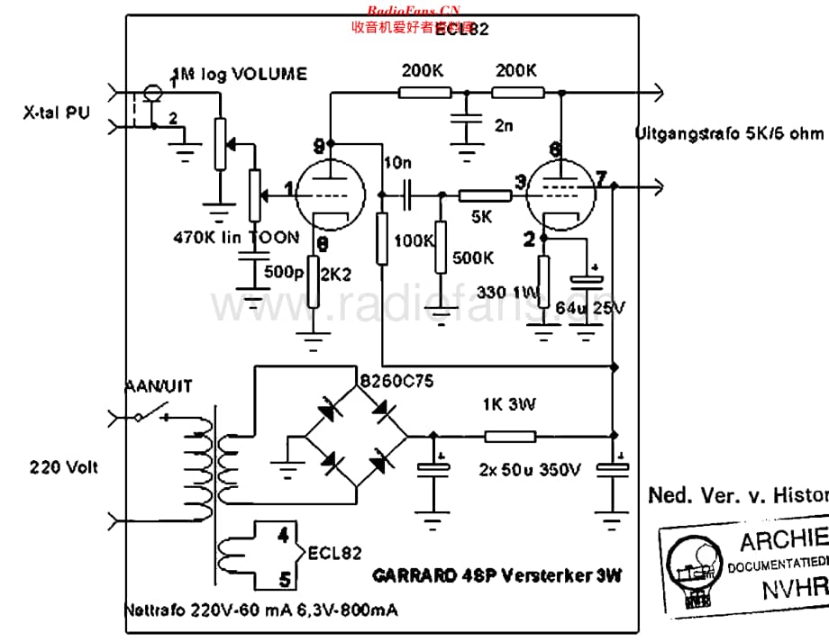 Garrard_4SPH维修电路原理图.pdf_第1页